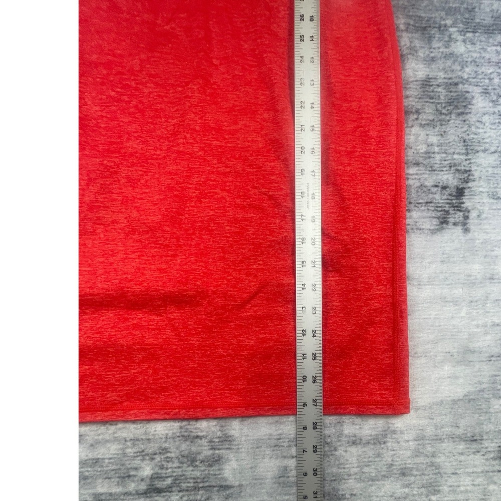 NWT OFFLINE by Aerie The Hugger Red Heathered High Waisted Midi Skirt Small - Picture 7 of 8